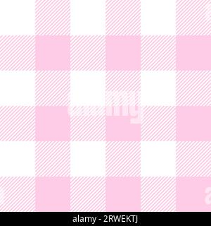 Motivo Barbie senza cuciture. Illustrazione vettoriale editoriale in stile Barbie core. Sfondo rosa alla moda. Illustrazione Vettoriale