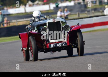 Jeremy Brewster, Mark Groves, Lea Francis Hyper, Rudge-Whitworth Cup, una gara a due piloti di 39 minuti per vetture sportive del tipo che gareggiavano nella le Foto Stock