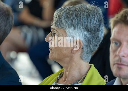 Milano, Italia. 19 settembre 2023. Loredana poli durante la conferenza stampa "il Lombardia", News a Milano, 19 settembre 2023 Credit: Independent Photo Agency/Alamy Live News Foto Stock