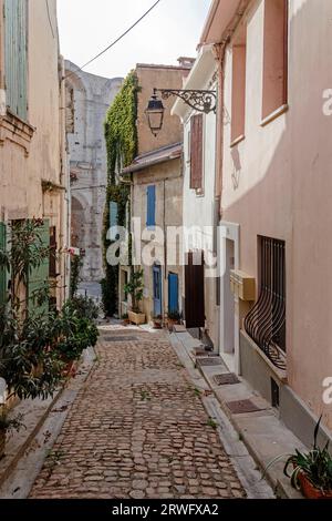 Centro storico di Arles/Provence Foto Stock