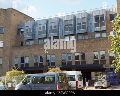 Vista di un ingresso al Royal Brompton Hospital di Londra Foto Stock