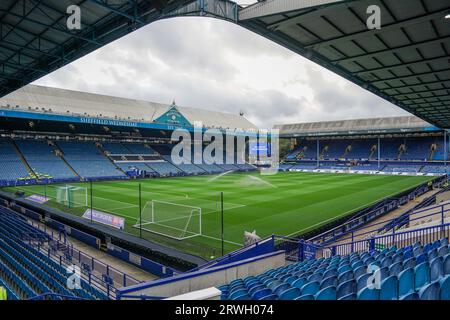 Sheffield, Regno Unito. 19 settembre 2023. Vista generale all'interno dello stadio durante la partita Sheffield Wednesday FC contro Middlesbrough FC EFL Sky Bet Championship all'Hillsborough Stadium, Sheffield, Regno Unito il 19 settembre 2023 credito: Every Second Media/Alamy Live News Foto Stock