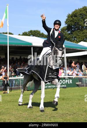 Oliver Townend, vincitore di Burghley H/T 2023 nella classe Ballaghmor Foto Stock