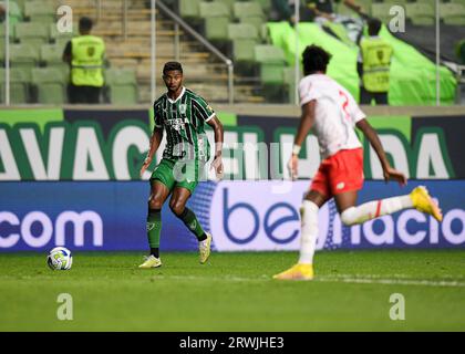 Belo Horizonte, Brasile. 19 settembre 2023. Ricardo Silva dell'America Mineiro, durante la partita tra América Mineiro e Red Bull Bragantino per la serie A brasiliana 2023, all'Arena Independencia Stadium, a Belo Horizonte il 19 settembre. Foto: Gledston Tavares/DiaEsportivo/Alamy Live News Credit: DiaEsportivo/Alamy Live News Foto Stock