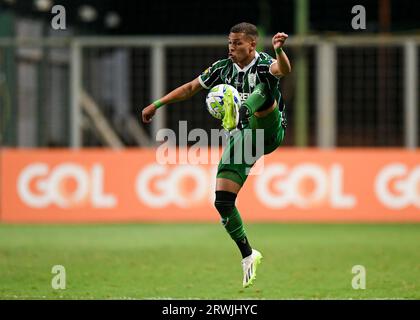 Belo Horizonte, Brasile. 19 settembre 2023. Rodriguinho dell'America Mineiro, durante la partita tra América Mineiro e Red Bull Bragantino per la serie A brasiliana 2023, all'Arena Independencia Stadium, a Belo Horizonte il 19 settembre. Foto: Gledston Tavares/DiaEsportivo/Alamy Live News Credit: DiaEsportivo/Alamy Live News Foto Stock