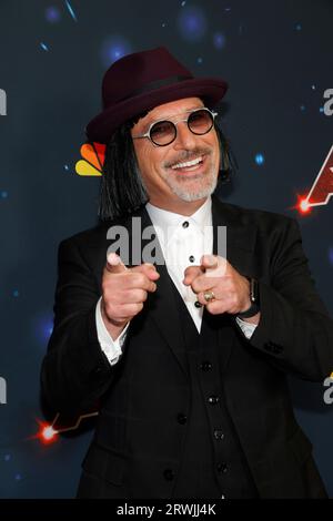 Pasadena, CA. 19 settembre 2023. Howie Mandel al America's Got Talent Season 18 Live Show all'Hotel Dena di Pasadena, California, il 19 settembre 2023. Crediti: Faye Sadou/Media Punch/Alamy Live News Foto Stock