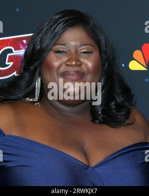 LOS ANGELES - 19 settembre: Lachune at the America's Got Talent Season 18 Live Show Red Carpet all'Hotel Dena il 19 settembre 2023 a Pasadena, CALIFORNIA Foto Stock