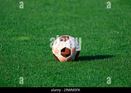 Friburgo, Deutschland. 20 settembre 2023. Spielball der Fußball-Euroapa-League 2023/24 credito: dpa/Alamy Live News Foto Stock