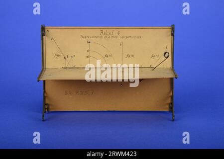 Modelli geometrici, impostati da A. Jullien, rilievo 4. 1986.0885.01. Foto Stock