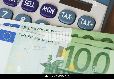 Tassa europea Foto Stock