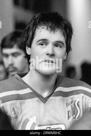 Göran LINDBLOM ex giocatore di hockey su ghiaccio a Skellefteå AIK e la nazionale svedese Foto Stock