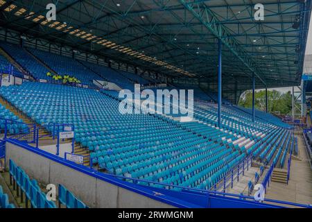 Sheffield, Regno Unito. 19 settembre 2023. The Kop, General View all'interno dello stadio prima della partita Sheffield Wednesday FC contro Middlesbrough FC EFL Sky Bet Championship all'Hillsborough Stadium, Sheffield, Regno Unito il 19 settembre 2023 Credit: Every Second Media/Alamy Live News Foto Stock