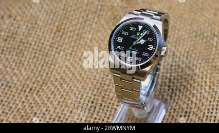 Fotografie di un Rolex Air King Reference del 2023 126900 Foto Stock