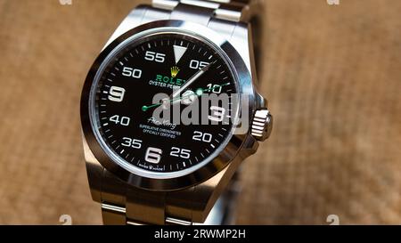 Fotografie di un Rolex Air King Reference del 2023 126900 Foto Stock