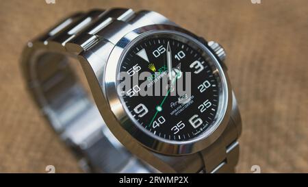 Fotografie di un Rolex Air King Reference del 2023 126900 Foto Stock