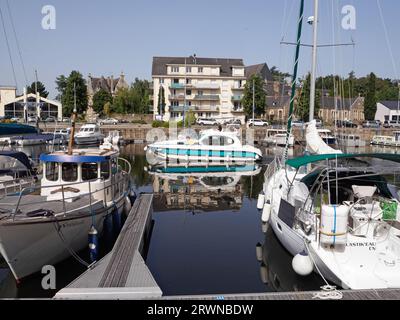 Port de Plaisance, Redon, Bretagna Foto Stock