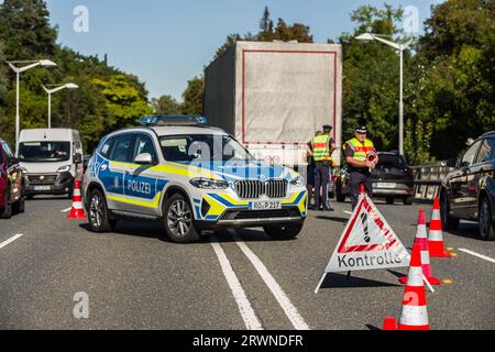 Monaco, Baviera, Germania. 20 settembre 2023. Data, località, statistica, didascalia (immagine di credito: © Sachelle Babbar/ZUMA Press Wire) SOLO PER USO EDITORIALE! Non per USO commerciale! Foto Stock