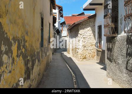 Città vecchia, Antakya, Hatay, Turchia - 23 settembre 2009: Strade del centro storico di Antakya Foto Stock