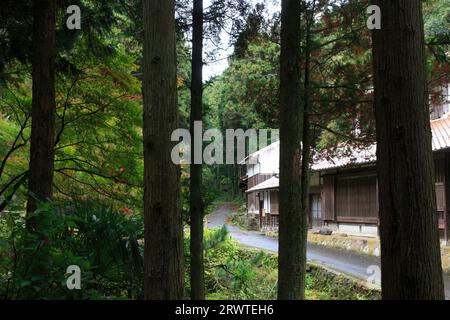 Miniera d'argento di Iwami Ginzan Foto Stock