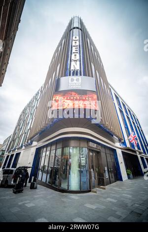 LONDRA - 19 SETTEMBRE 2023: Cinema Odeon Luxe West End su Leicester Square Foto Stock