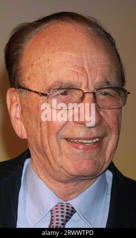 **FILE PHOTO** Rupert Murdoch si dimette da presidente di Fox and News Corp Rupert Murdoch 11-10-08 foto di John Barrett/PHOTOlink/MediaPunch Foto Stock