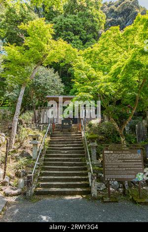Shuzenji Onsen la tomba di Minamoto no Yorie, il secondo shogun dello Shogunato Kamakura. Foto Stock