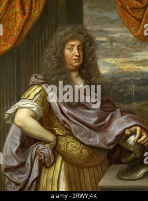 Giorgio Guglielmo, duca di Brunswick-Lüneburg (1624-1705) Giorgio Guglielmo, primo duca gallese di Lauenburg dopo la sua occupazione nel 1689. Foto Stock