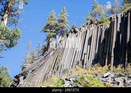 USA California Yosemite National Park Devils Postpile National Monument Foto Stock