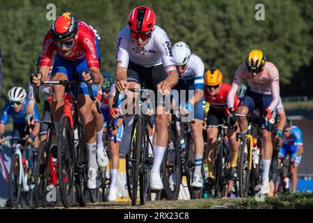 Tim Torn Teutenberg Männer U23 Straßenrennen bei den UEC-Straßen-Europameisterschaften 2023 AM 22. 2023 settembre über 134, 9 km von Hoogeveen nach col du VAM Foto Stock