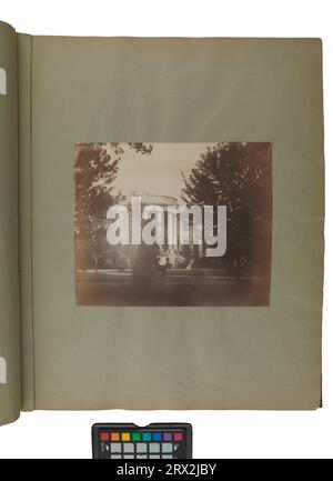 Fotografia di Tiziano Ramsay Peale, CA 1856, Casa Bianca, facciata sud. PG.66.25.11. Foto Stock