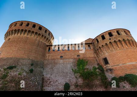 Italia Emilia Romagna Dozza - Rocca Sforzesca Foto Stock