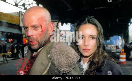 12 SCIMMIE 1995 Universal Pictures film con Bruce Willis e Madeleine Stowe Foto Stock