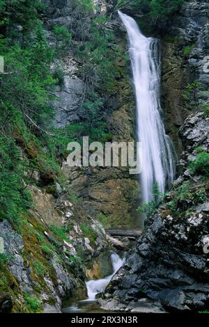 Mill Falls, Lewis & Clark National Forest, Montana Foto Stock