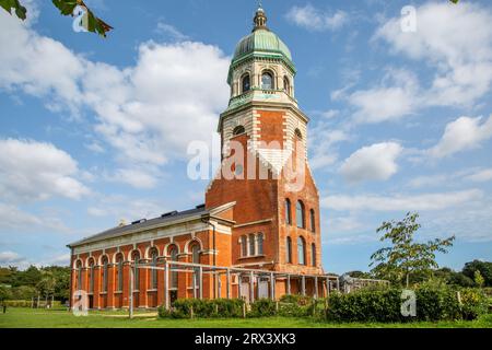 Netley Chapel, nel terreno dell'ex Royal Victoria Hospital Netley Country Park, Hampshire, Inghilterra, Foto Stock