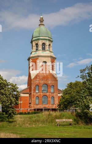 Netley Chapel, nel terreno dell'ex Royal Victoria Hospital Netley Country Park, Hampshire, Inghilterra, Foto Stock