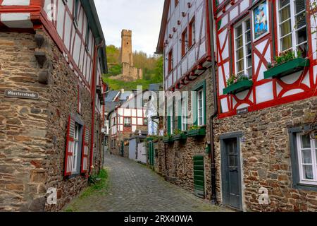 Monreal, Eifel, Renania-Palatinato, fiume Mosella, Germania Foto Stock