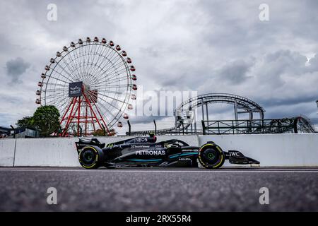 Suzuka, Giappone. 22 settembre 2023. #44 Lewis Hamilton (GBR, Mercedes-AMG Petronas F1 Team), Gran Premio di F1 del Giappone al Suzuka International Racing Course il 22 settembre 2023 a Suzuka, Giappone. (Foto di HOCH ZWEI) credito: dpa/Alamy Live News Foto Stock