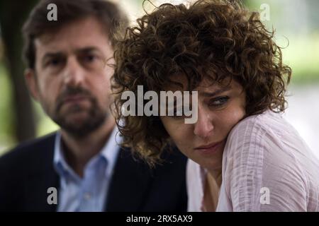 VALERIA GOLINO e NANNI MORETTI in QUIET CHAOS (2008) - titolo originale: CAOS CALMO -, regia di ANTONIO LUIGI GRIMALDI. CREDITI: FANDANGO/PORTOBELLO PICTURES/PHOENIX FILM INVESTMENT/ ALBUM Foto Stock