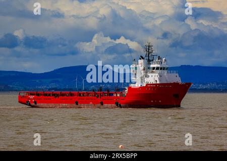 Sar Brage diretto al porto Foto Stock