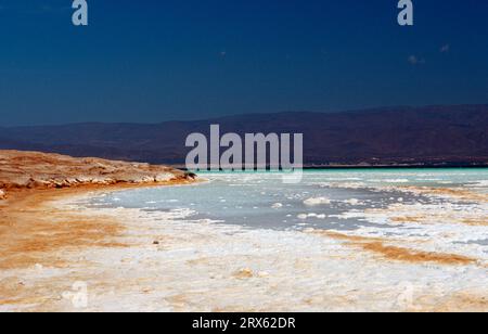 Lago Assal, Lago Salt, Lac Assal, Gibuti Foto Stock