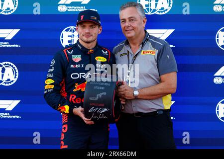 Circuito di Suzuka, Suzuka, Giappone. 23 settembre 2023. 2023 Gran Premio di Giappone di Formula 1 Lenovo; giornata di qualificazione; Max Verstappen si qualifica per primo alla Formula 1 giapponese credito: Action Plus Sports/Alamy Live News Foto Stock