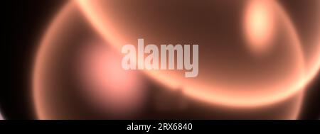 Rame ingrandito Beautiful Reflection Metallic elegante moderna immagine di rendering 3D Background immagine di rendering 3D ad alta risoluzione Foto Stock