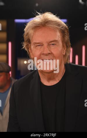 Colonia, Germania. 22 settembre 2023. Il cantante Howard Carpendale è ospite del talk show WDR Kölner Treff Credit: Horst Galuschka/dpa/Alamy Live News Foto Stock