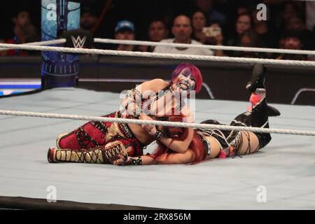 Glendale, Arizona, Stati Uniti. 22 settembre 2023. GLENDALE, ARIZONA - 22 SETTEMBRE: WWE Smackdown alla Desert Diamond Arena il 22 settembre 2023 a Glendale, Arizona. (Foto di Alejandro Salazar/PxImages/Sipa USA) credito: SIPA USA/Alamy Live News Foto Stock