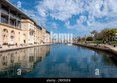 Bormla, Malta, 1 maggio 2023. L'Università americana di Malta è la più alta istituzione educativa di Malta. Foto Stock