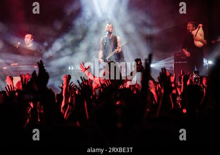 Villagers of Ioannina City esibendosi al Teatro Lycabettus di Atene / Grecia, settembre 2023 Foto Stock