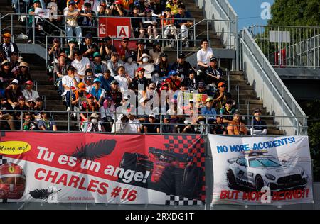 Suzuka, Giappone. 23 settembre 2023. Suzuka, Giappone, sabato 23 settembre: Durante il Gran Premio di Formula uno del Giappone 2023. Immagine, foto e copyright a pagamento © PETERSON Mark ATP Images (PETERSON Mark/ATP/SPP) credito: SPP Sport Press Photo. /Alamy Live News Foto Stock