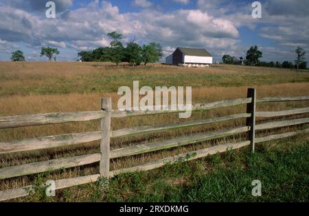 McPherson Granaio, Gettysburg National Military Park, Pennsylvania Foto Stock