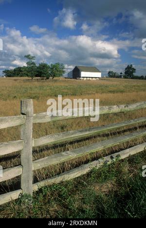 McPherson Granaio, Gettysburg National Military Park, Pennsylvania Foto Stock