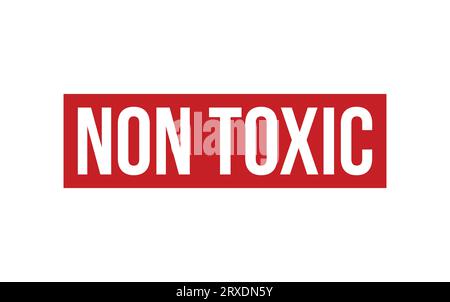 Vector con sigillo in gomma atossica Illustrazione Vettoriale